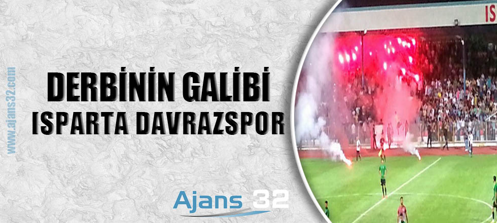 Derbinin Galibi Isparta Davrazspor