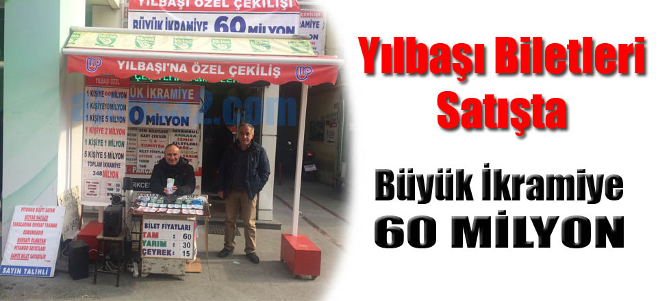 Yılbaşı Biletleri Satışta!