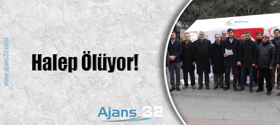 Halep Ölüyor!