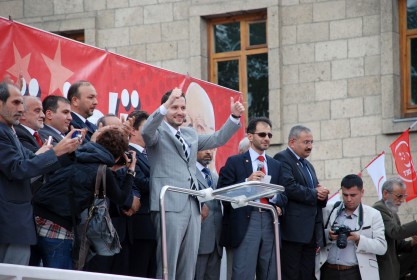 Fatih Erbakan Isparta'dan Geçti