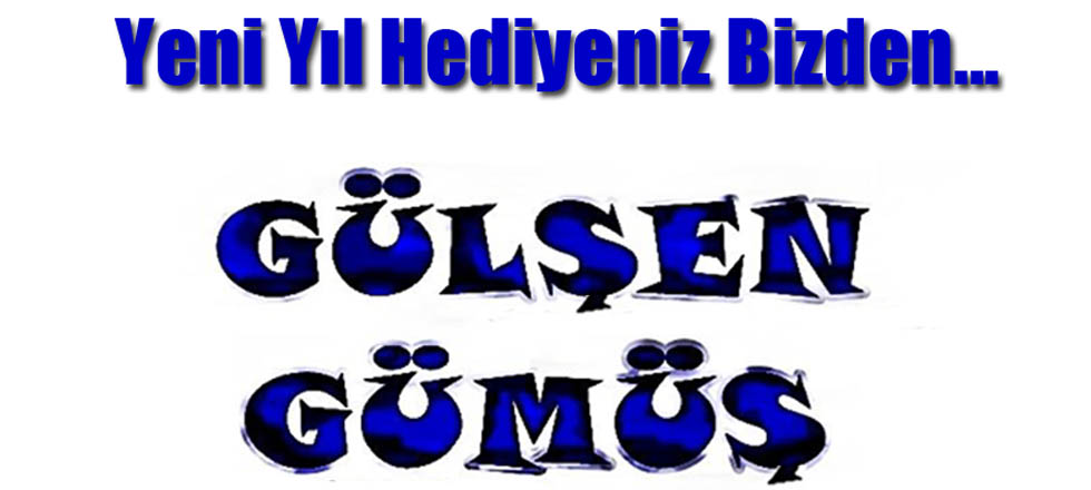 Yeni Yıl Hediyeliğiniz Gülşen Gümüş'ten