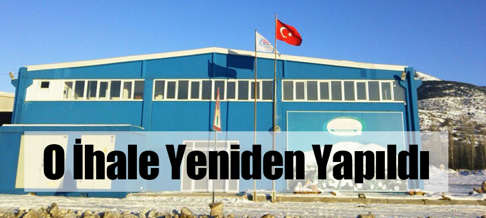 O İhale Yeniden Yapıldı