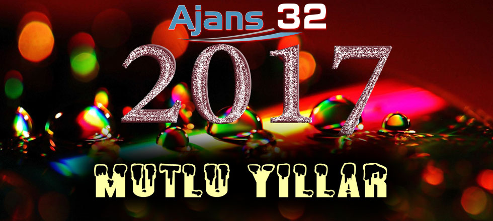 Ajans32 Ailesi Olarak Yeni Yılınızı Kutluyoruz