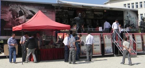 Çanakkale 1915 Gezici Müze Tırı Uluborlu'da