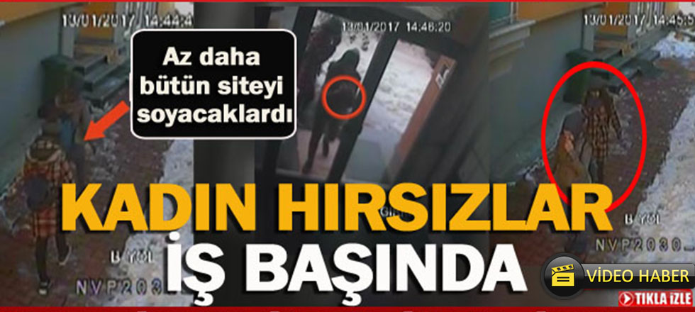 Kadın Hırsızlar İş Başında (Video Haber)