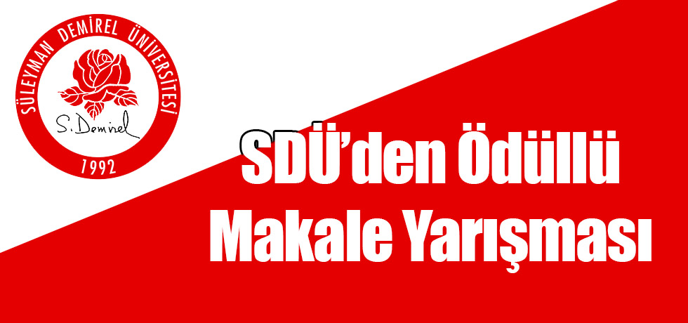 SDÜ'den Makale Yarışması