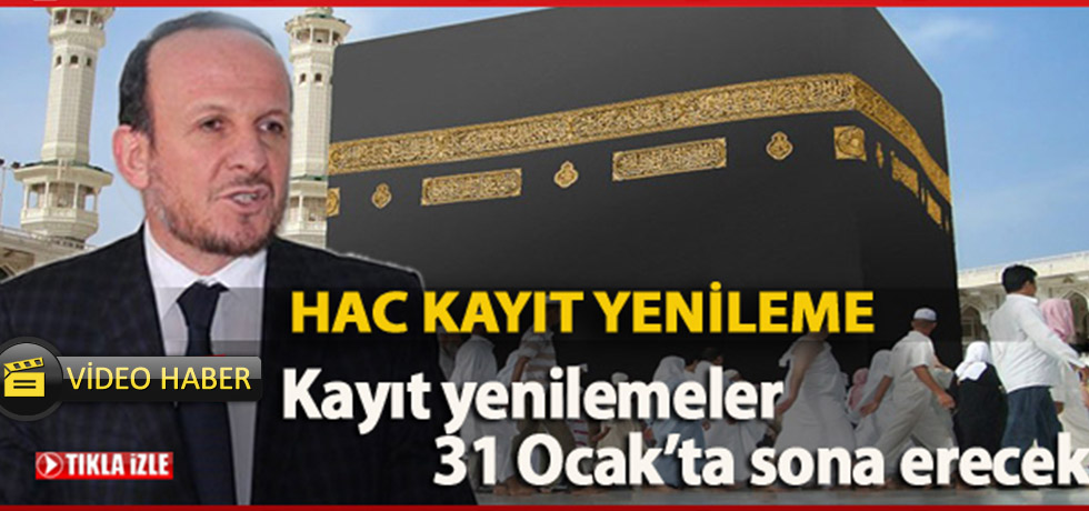 Hacca Gidecekler Dikkat! (Video Haber)