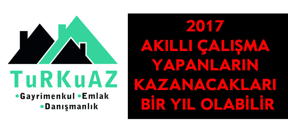 2017 Akıllı Çalışma Yapanların Kazanacakları Bir Yıl Olabilir