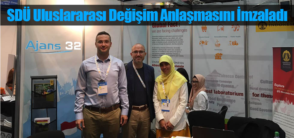 SDÜ Uluslararası Değişim Anlaşmasını İmzaladı