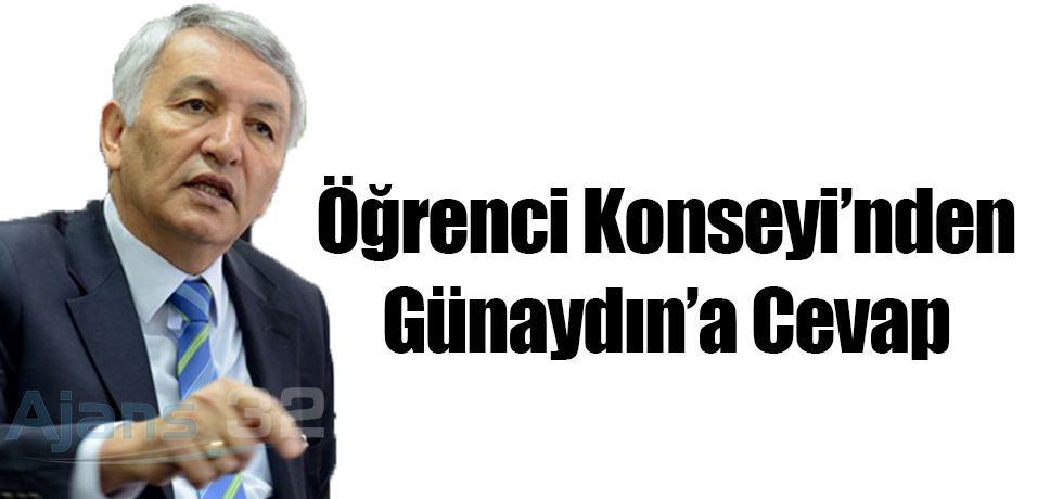 Öğrenci Konseyinden Günaydın'a Cevap