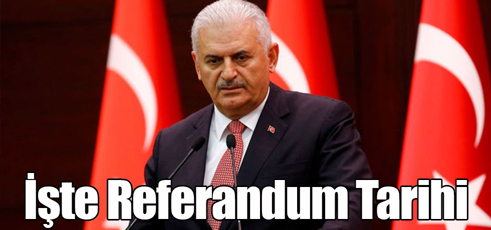 İşte Referandum Tarihi