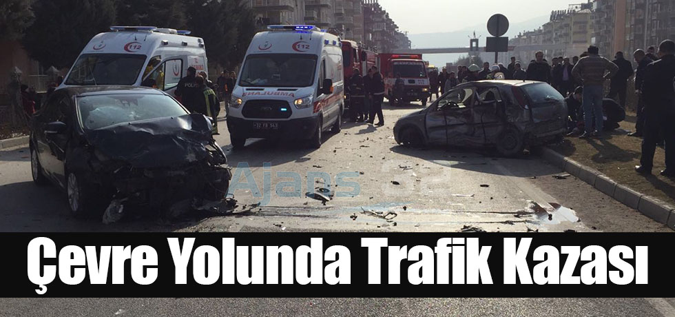 Çevre Yolunda Trafik Kazası