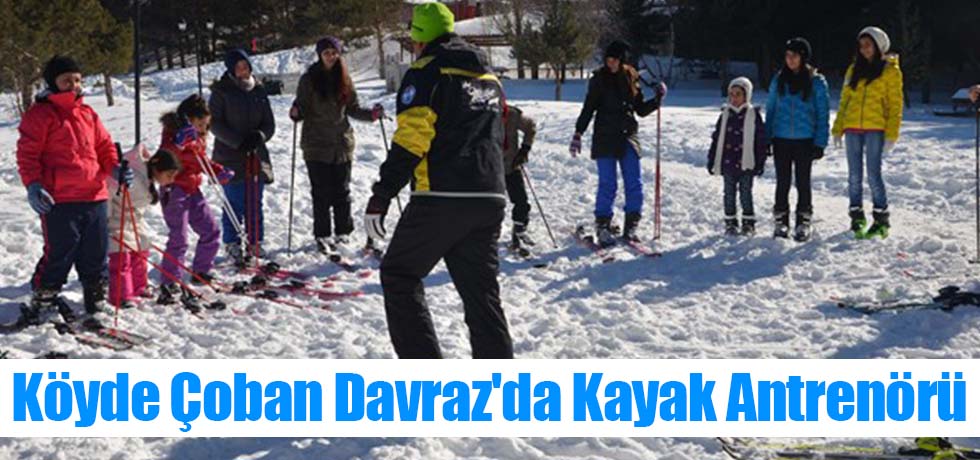 Köyde Çoban Davraz'da Kayak Antrenörü