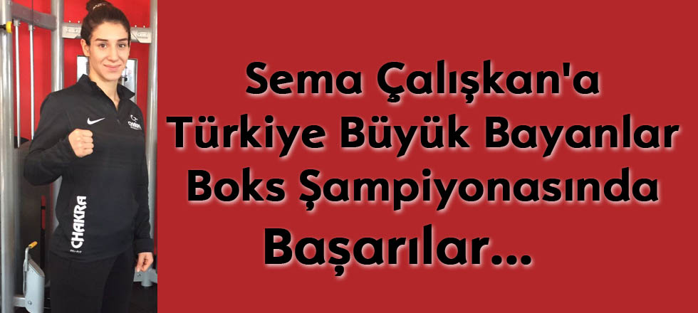 Başarılar Sema Çalışkan...