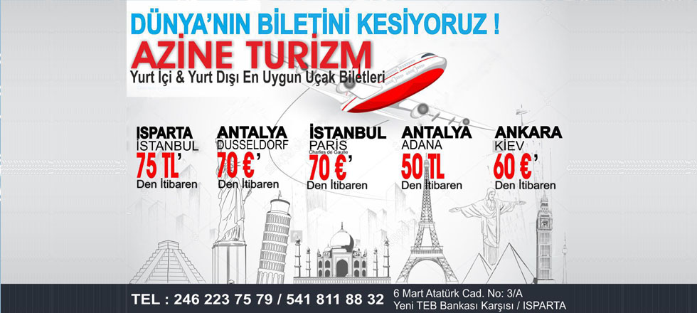 Azine Tur'da Kampanya!