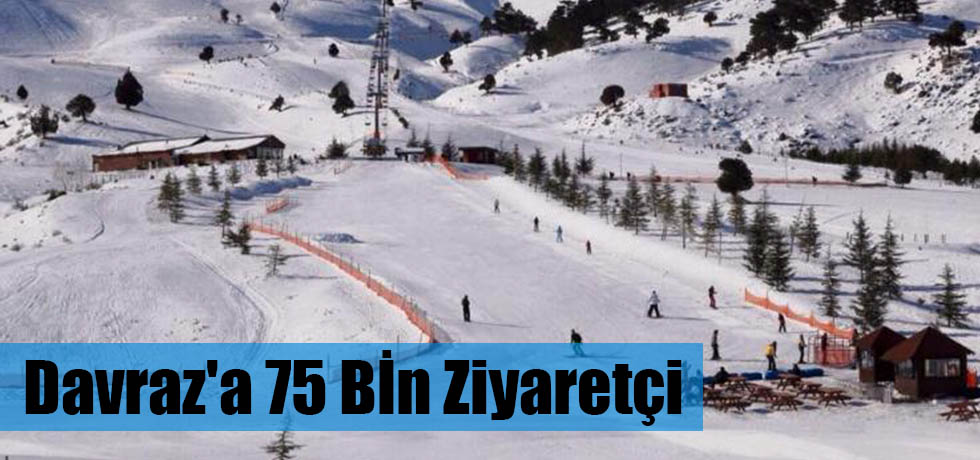 Davraz'a 75 Bİn Ziyaretçi