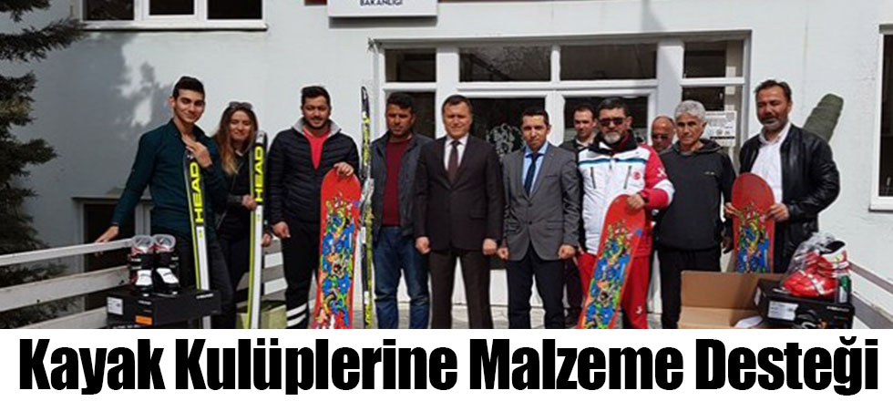 Kayak Kulüplerine Malzeme Desteği