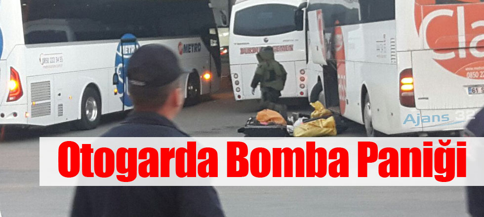 Otogarda Bomba Paniği