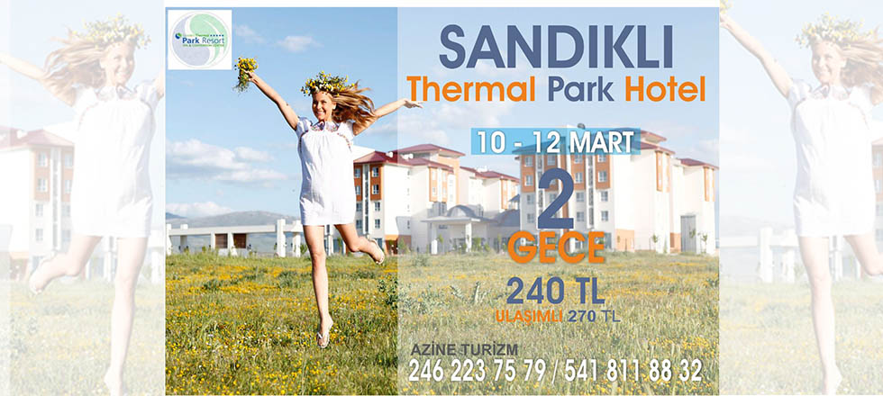 Azine Tur'dan Sandıklı Thermal Park Turu