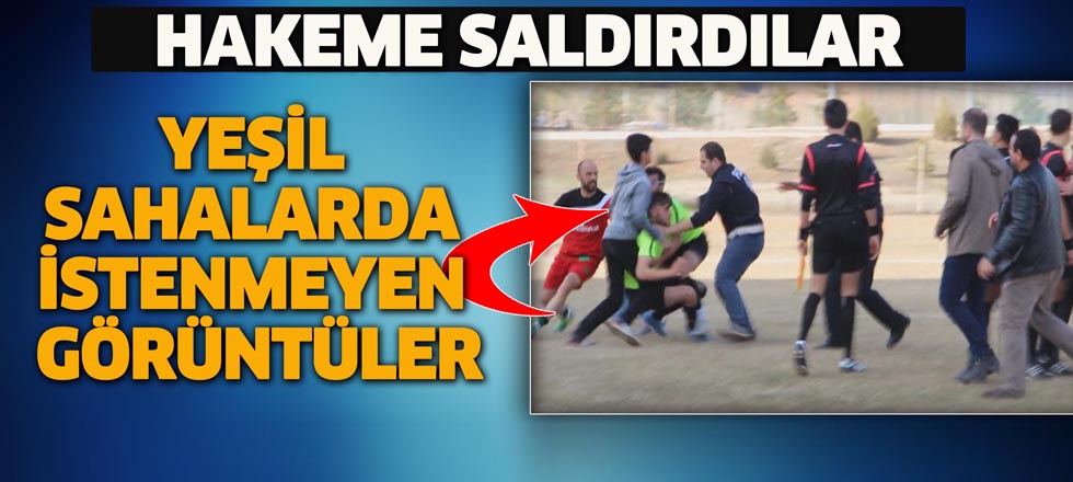 Yeşil Sahalarda İstenmeyen Görüntüler