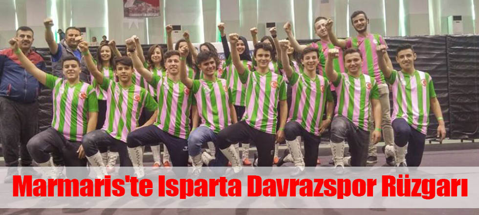 Marmaris'te Isparta Davrazspor Rüzgarı