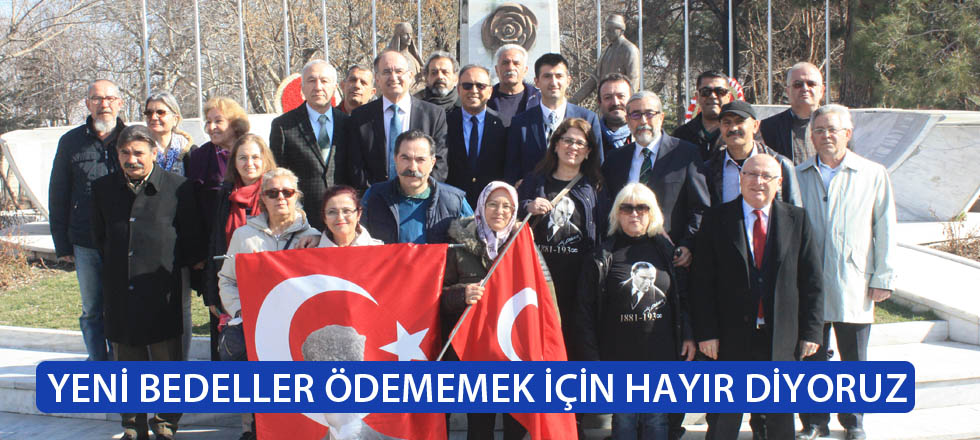 Yeni Bedeller Ödememek İçin Hayır Diyoruz