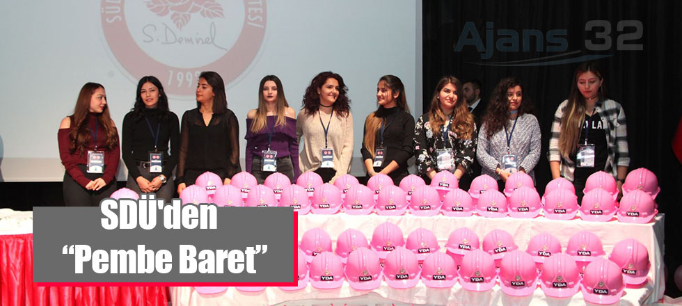 SDÜ'den Özel Bir Armağan: “Pembe Baret”