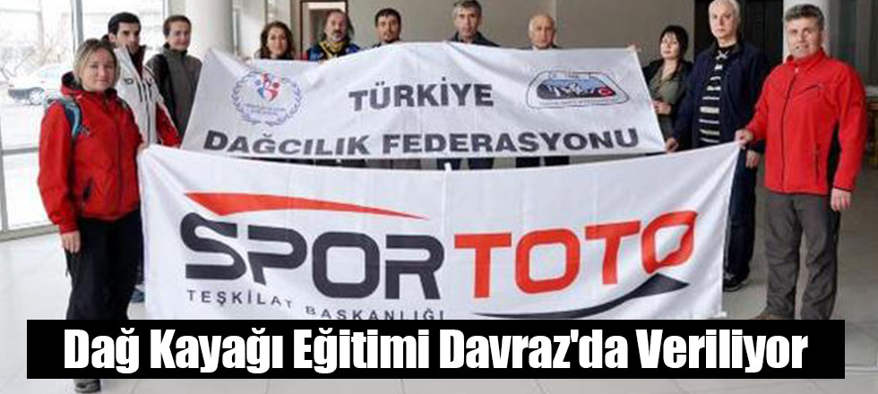 Dağ Kayağı Eğitimi Davraz'da Veriliyor