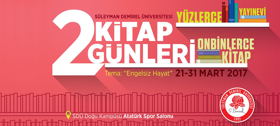 SDÜ Kitap Günleri Başlıyor