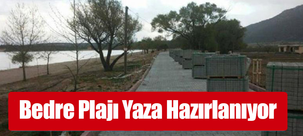 Bedre Plajı Yaza Hazırlanıyor