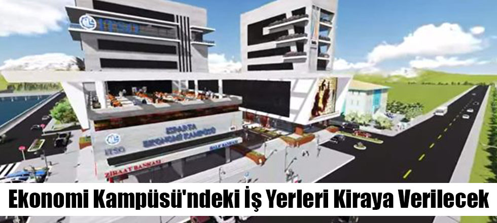 Ekonomi Kampüsü'ndeki İş Yerleri Kiraya Verilecek