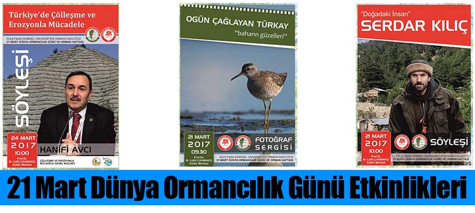 21 Mart Dünya Ormancılık Günü Etkinlikleri