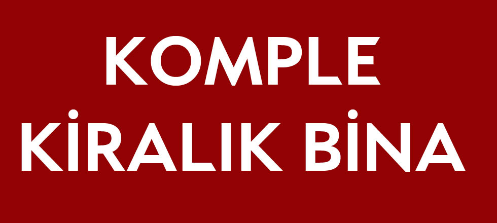 Şehir Merkezinde Komple Kiralık Bina