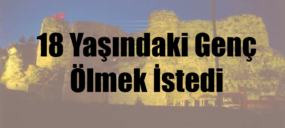 18 Yaşındaki Genç Ölmek İstedi