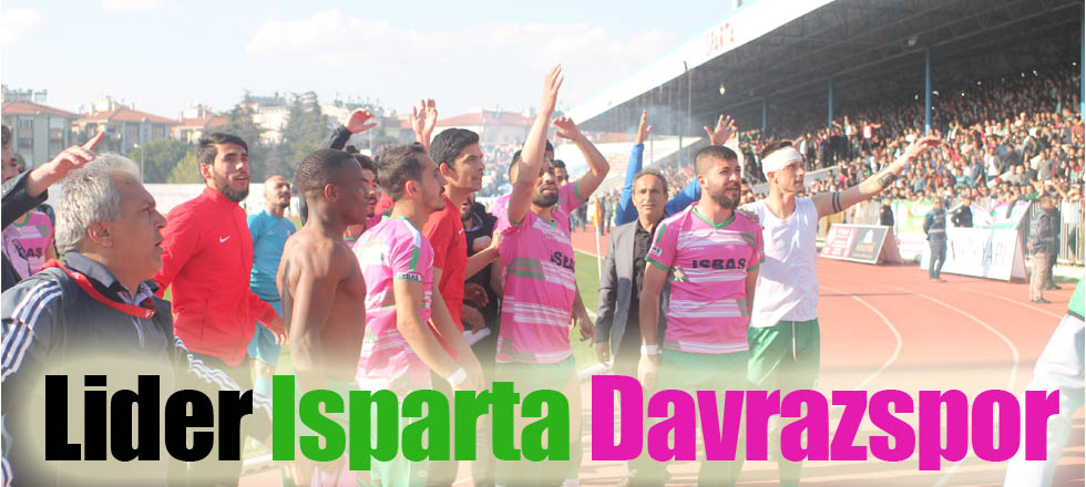 Lider Isparta Davrazspor!