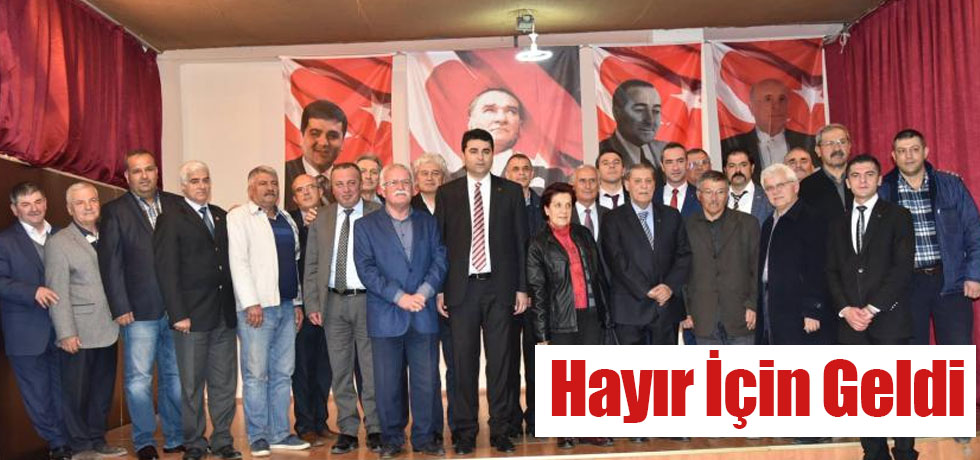 Hayır İçin Geldi