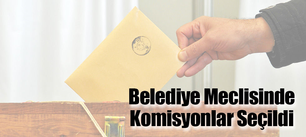 Belediye Meclisinde Komisyonlar Seçildi