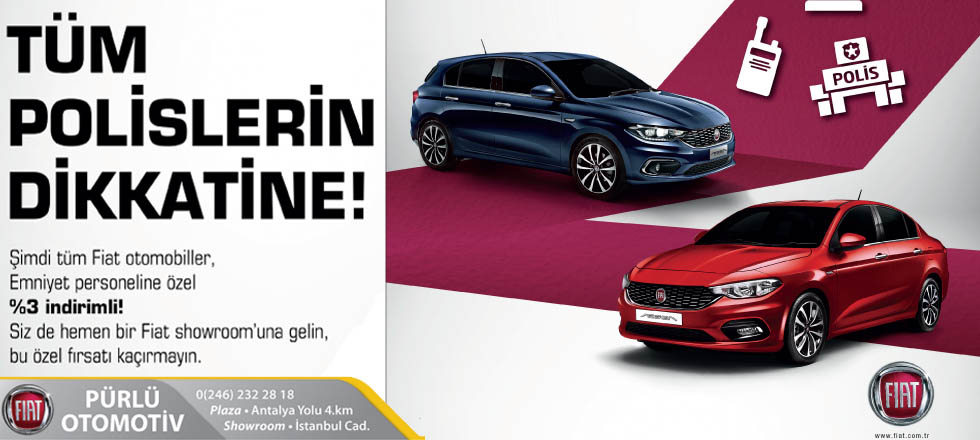Fiat Pürlü'den Emniyet Personeli İçin Özel Kampanya
