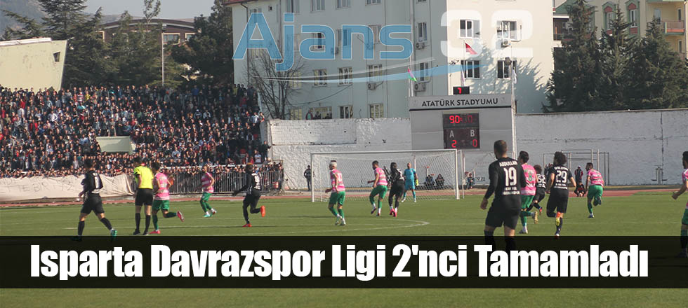 Isparta Davrazspor Ligi 2'nci Tamamladı