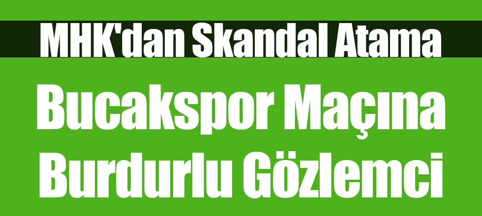 MHK'dan Skandal Atama