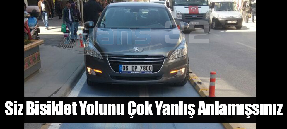 Siz Bisiklet Yolunu Çok Yanlış Anlamışsınız