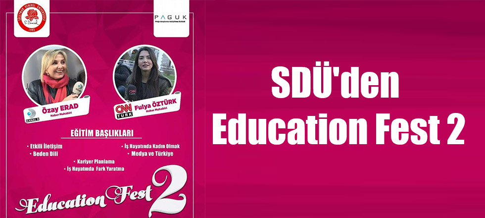 SDÜ'den Education Fest 2