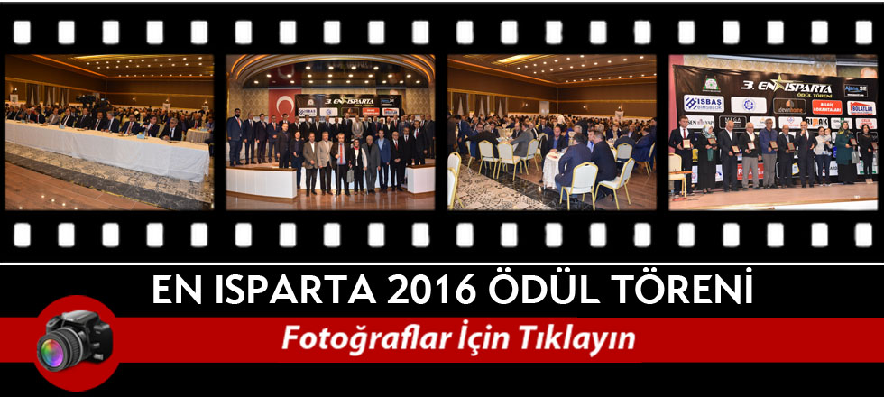 En Isparta 2016 Ödül Töreni (Foto Galeri)