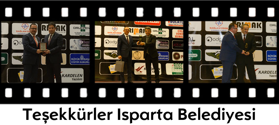 Teşekkürler Isparta Belediyesi