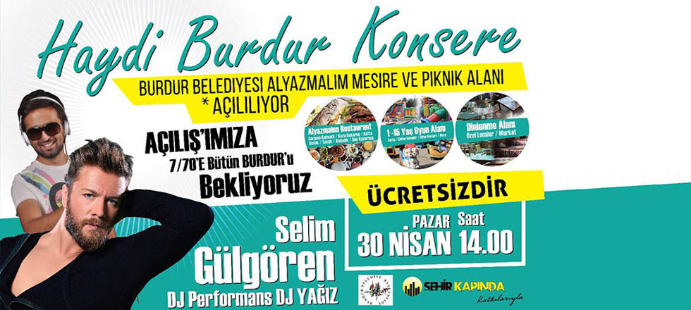 Haydi Burdur Konsere