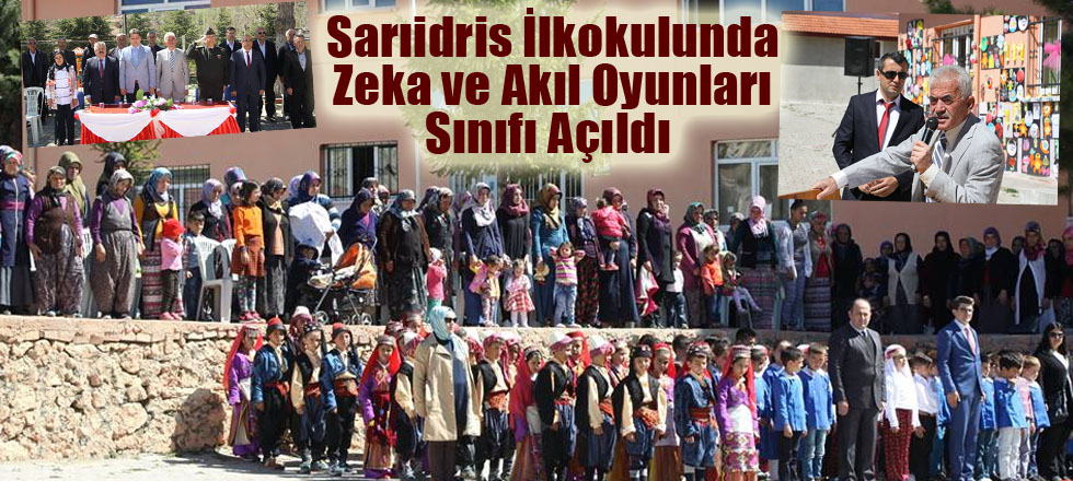 Sarıidris'e Zeka ve Akıl Oyunları SInıfı