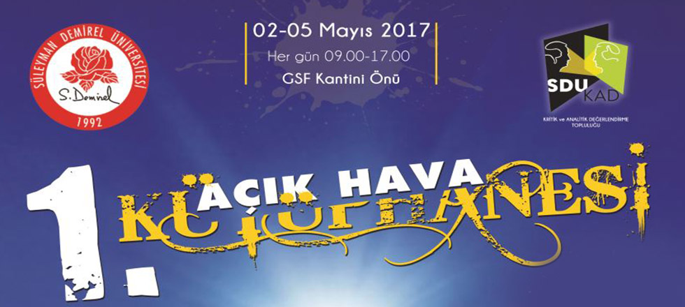 SDÜ'de Açık Hava Kütüphanesi