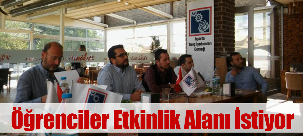 Öğrenciler Etkinlik Alanı İstiyor