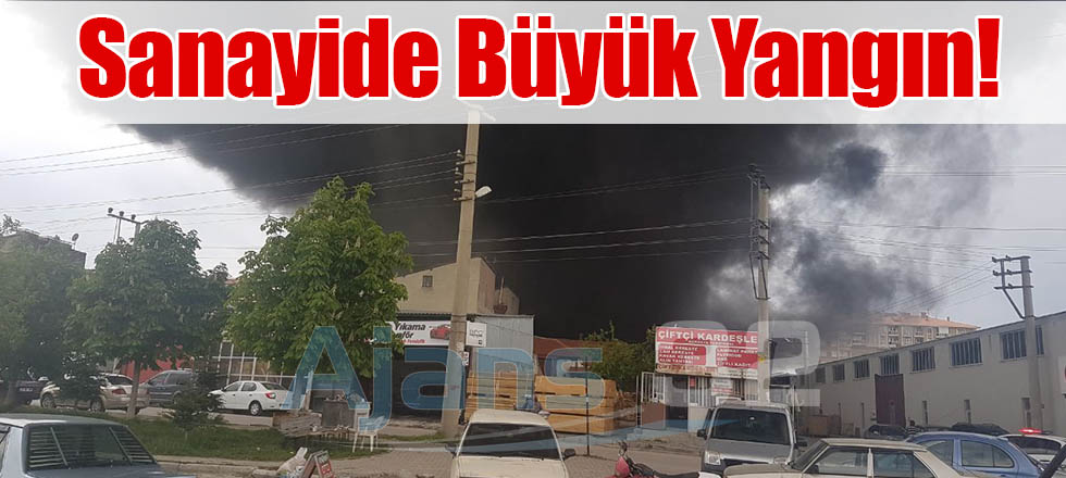 Sanayi'de Büyük Yangın (Video Haber)