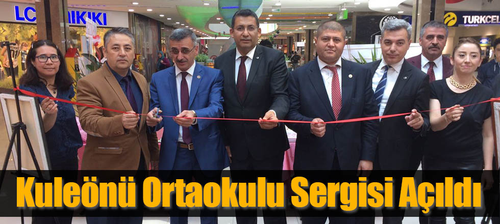 Kuleönü Ortaokulu Sergisi Açıldı